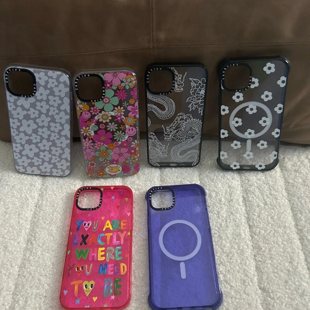 iPhone 14/15 plus casetify cases
